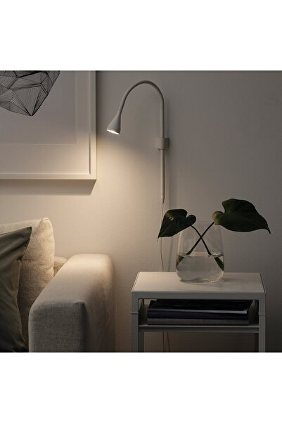 IKEA LED Wall/Clamp Spotlight, White