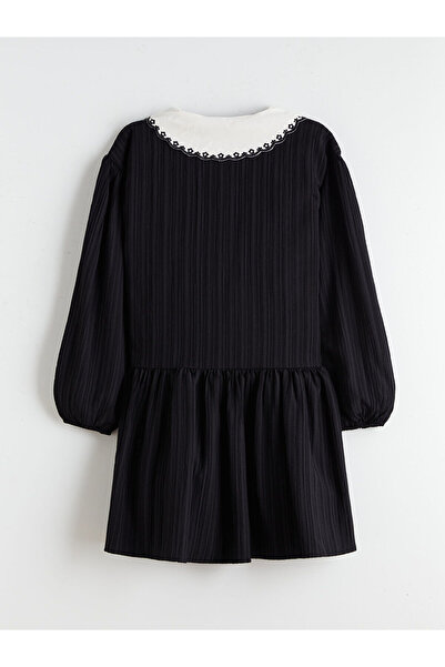 LC Waikiki Bebe Yaka Kız Çocuk Elbise