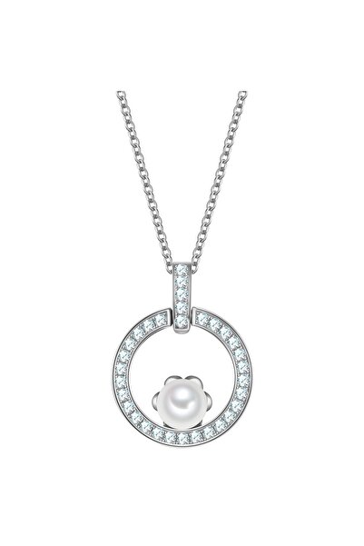 Rafaela Donata Silberhalskette Kette mit Anhänger Sterling Silber Muschelkern...