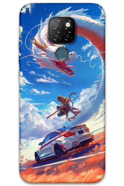 Gramaphone Gm 20 Compatible Car Patterned Phone Case + Screen Protector - 5764