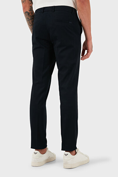 BOSS Pamuklu Slim Fit Normal Bel Düz Paça Pantolon Erkek PANTOLON 50551674 404