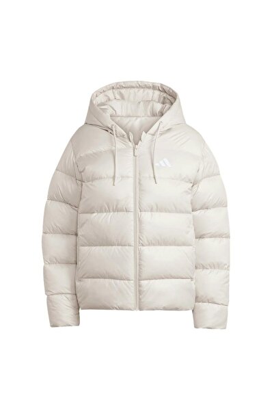 adidas Γυναικείο μπεζ παλτό W ESS SD P HD J JV7768