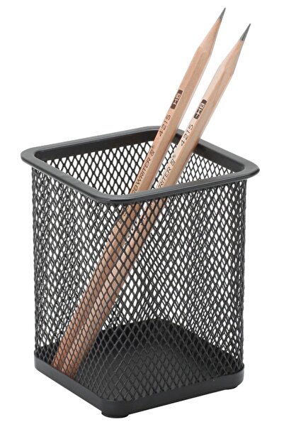 Other Q - Connect 'KF15106' Square Metal Pen Holder