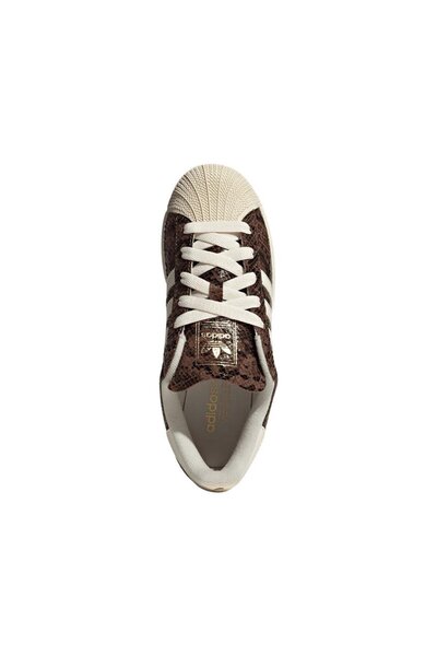 adidas Women's Brown Sneakers SUPERSTAR II W JP8158