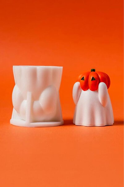 rufus concept Kabaklı Hayalet M3 Silikon Mum Kalıbı