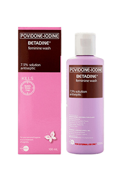BETADINE غسول نسائي مطهر يحتوي على مادة بوفيدون اليود (بيتادين)