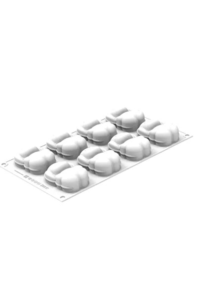 silikomart Silicone mold and cutter for single-portion cakes, rabbit, Rabbit ...