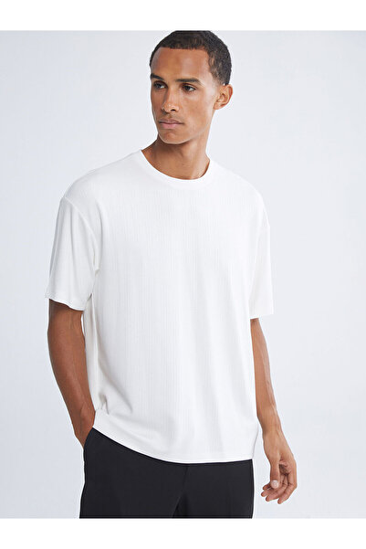 LC Waikiki Мъжка тениска с дълъг ръкав Vision New Season Cycling Neck