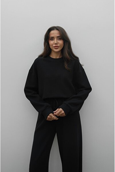 Havoş Black Thessaloniki Knitwear Set