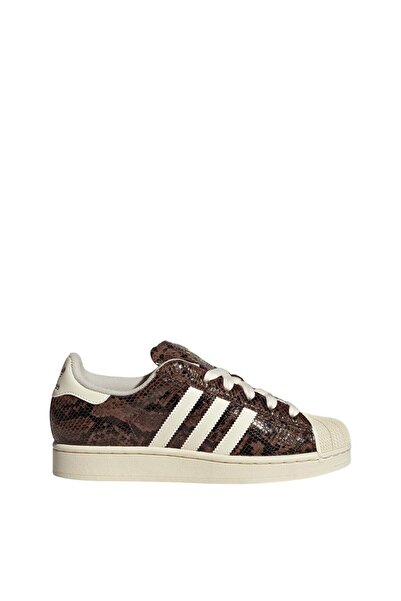 adidas Women's Brown Sneakers SUPERSTAR II W JP8158