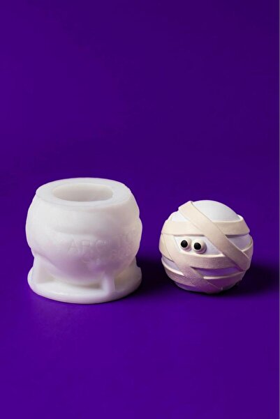 rufus concept Sargı Topu Silikon Mum Kalıbı