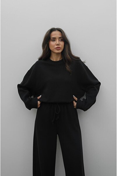 Havoş Black Thessaloniki Knitwear Set