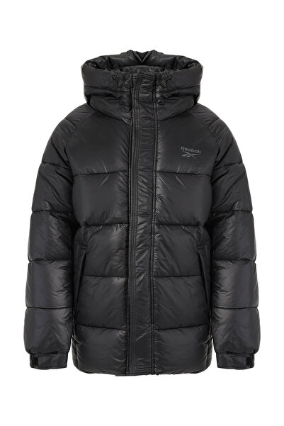 Reebok Μαύρο ανδρικό μακρύ παλτό WHANG COAT