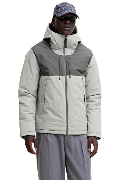 Jack & Jones Jcounion Light Padded Blo Gray Men's Jacket