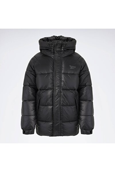 Reebok Μαύρο ανδρικό μακρύ παλτό WHANG COAT