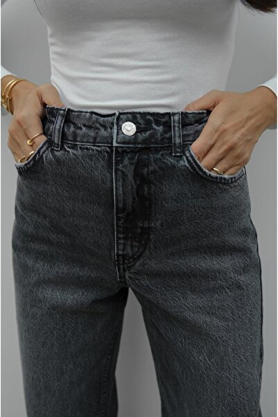 Havoş Anthracite Straight Cut Straight Fit Jeans