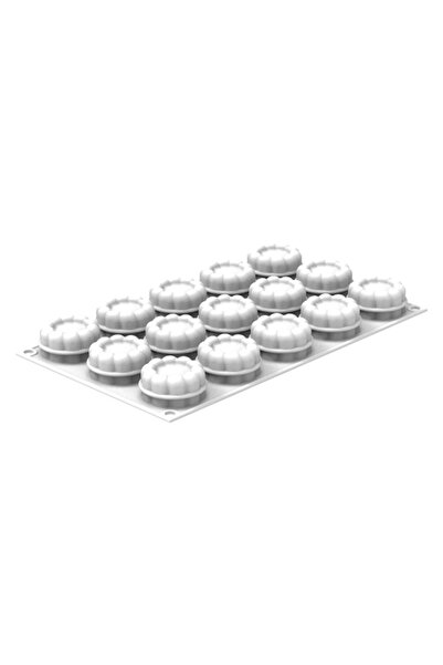 silikomart Silicone mold for single-portions, Charlotte 30, 15 cavities, Ø45x...