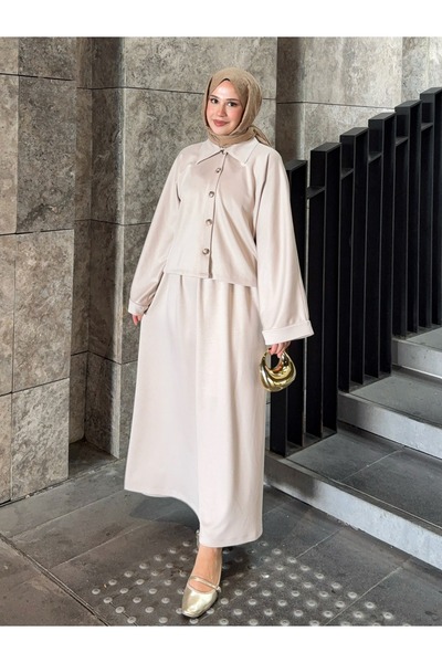 Moda Lippa Women's Stone Jacket Suit