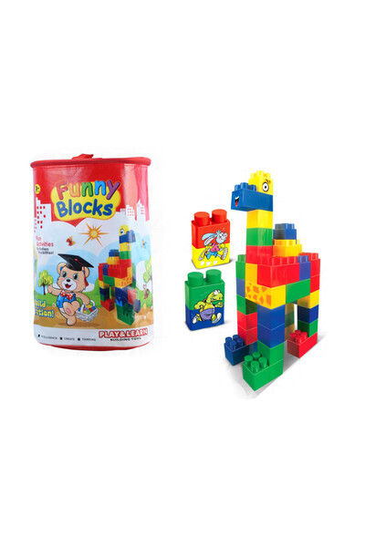 TSUMAB Funny Blocks – Play & Learn Building Toy Set for Kids
