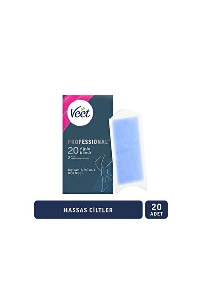 Veet مجموعة سيدار للشمع الاحترافي، شريط للبشرة الحساسة، عرض ترويجي، عبوة من 2...