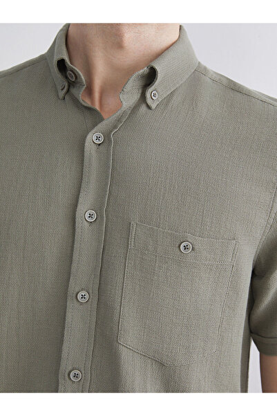 LC Waikiki Ανδρικό κοντομάνικο πουκάμισο Vision New Season Regular Fit