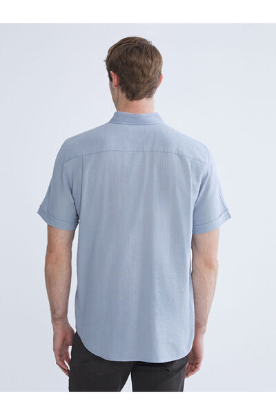 LC Waikiki Vizyon Новий сезон Regular Fit Короткий рукав Чоловіча сорочка