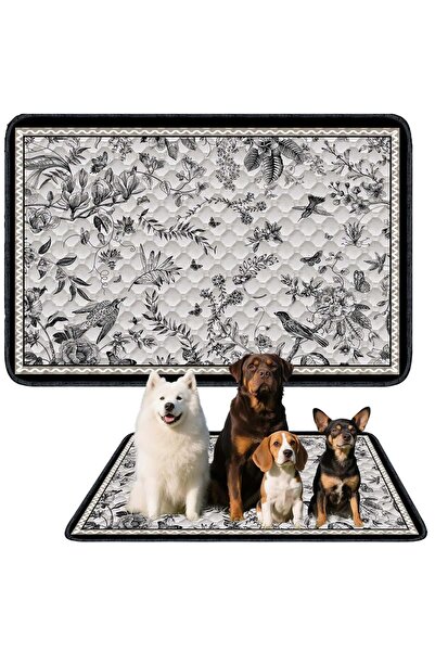 Saharaz 60x91cm Washable Pee Pads for Dog,Thick Waterproof Reusable Pet Training Pad for Puppy Playpen