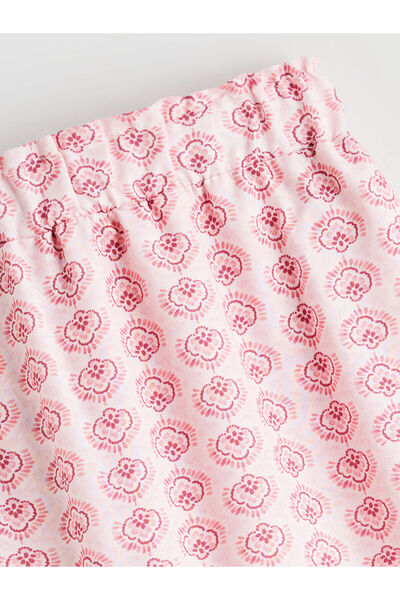 LC Waikiki Peak New Season Elastic Waist Ruffled Girls' Shorts Skirt