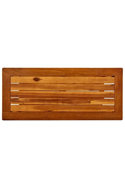 vidaxl Garden Console Table 80x35x75 cm Solid Acacia Wood