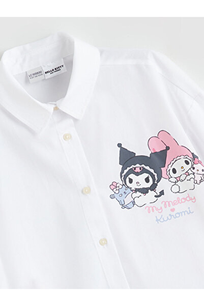 LC Waikiki Ozmarka New Season My Melody and Kuromi Printed Girls' Shirt