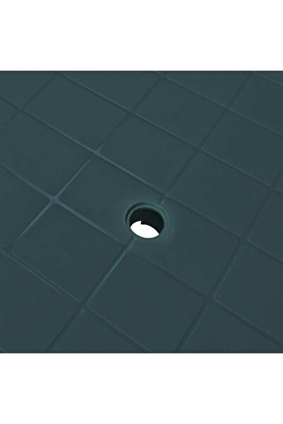 vidaxl Garden Table Green 101x68x72 cm Plastic