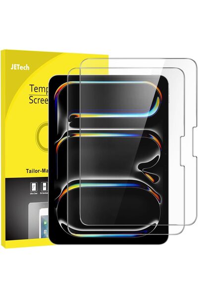 JETech Tempered Glass Screen Protector for iPad Pro 11-inch (M5/M4 2025/2024)...