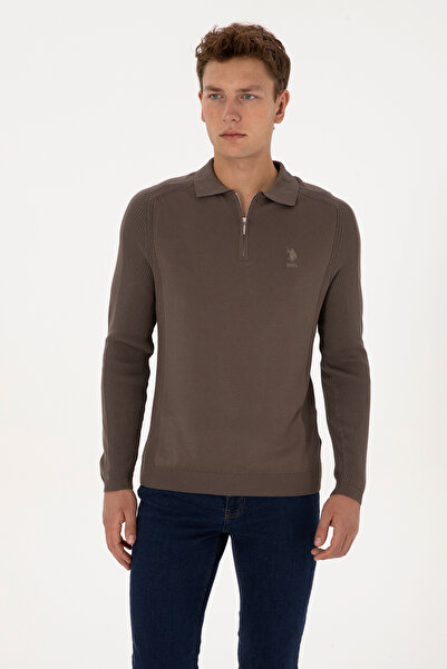 U.S. Polo Assn. Men's Mink Sweater 50315806-Vr052