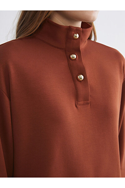 LC Waikiki Γυναικείο φούτερ με όρθιο γιακά