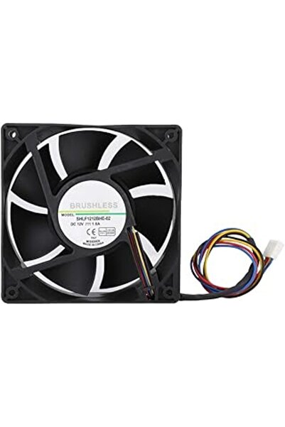 GOWENIC مروحة تبريد وحدة المعالجة المركزية SHLF1212BHE-02 DC 12V 1.6A PWM للتحكم في درجة الحرارة لجهاز Dell 390