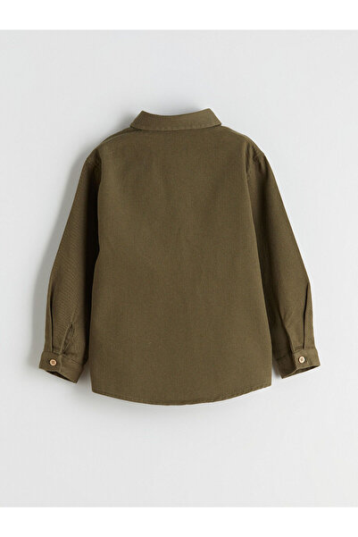 LC Waikiki Ozmarka New Season Boys' Shirt and T-Shirt Set 2-Piece