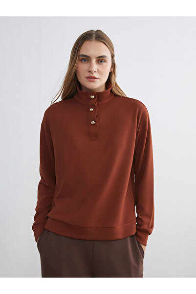 LC Waikiki Γυναικείο φούτερ με όρθιο γιακά