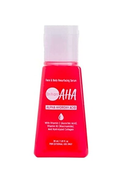Brilliant Skin Essentials سيروم حمض ألفا هيدروكسي للوجه والجسم باللون الوردي ...
