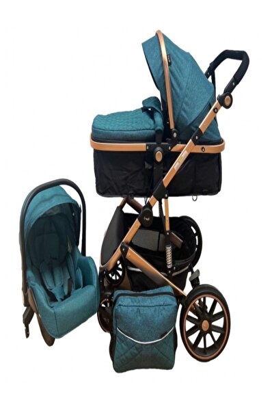 L-Sun Carucior 3 in 1, dubla suspensie, matlasat, Bubu-Still Sun, 0-36 luni, ...