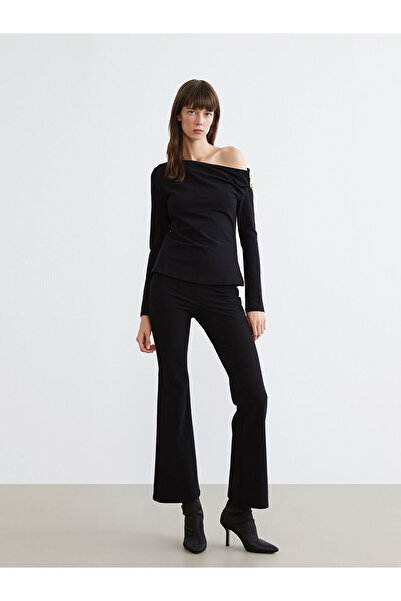 LC Waikiki High Waist Spanish Leg Women's Leggings Pants