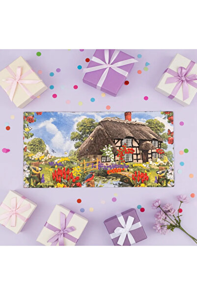 SELLGIFT Hand Painted Picture - The Old House