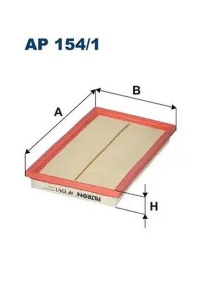 Filtron Ap1541 Air Filter 1112655 1378054La0 1378054La0000
