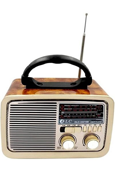 DLC راديو محمول - 4 وات - بني غامق DLC-32216 B