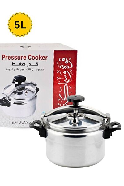 DAC Aluminum Pressure Cooker, 5 L, 26 × 23 × 23 cm - DAC-PC 105