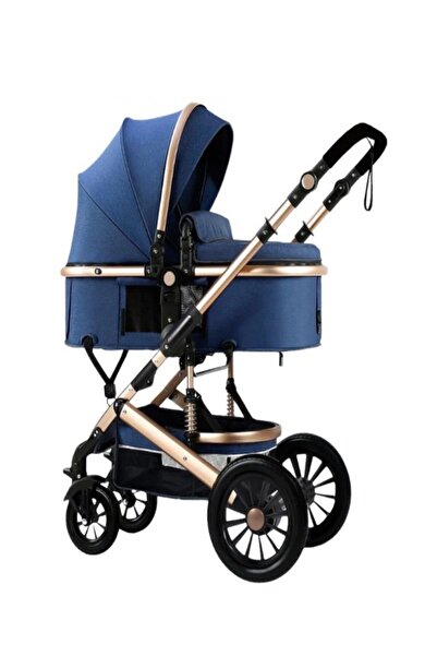 L-Sun Carucior 2 in 1, Cu suspensii duble, Geanta pentru accesorii, Viziera de vara inclusa