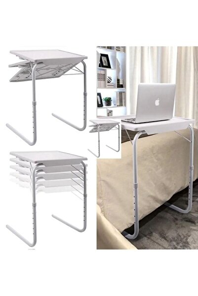 Twinkle Mart Table Mate II Folding Laptop Table Grey