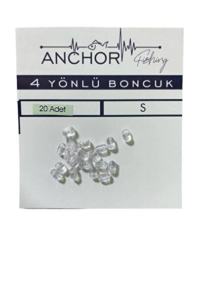 Anchor 4 Yollu Boncuk S Beden 20 li Paket