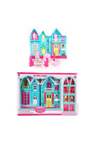 TSUMAB Dream Dollhouse Play Set with Furniture