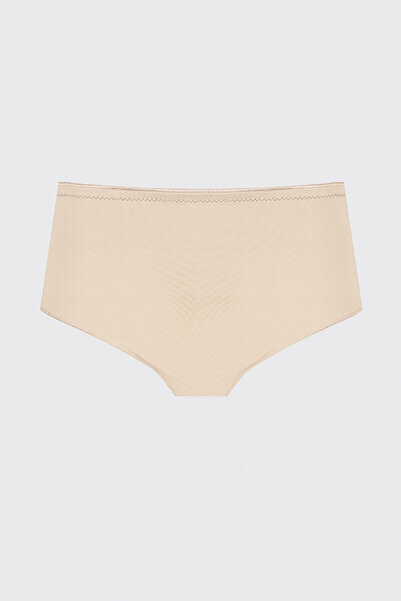 LOYA مشد باربرا عالي الخصر بلون القهوة الحليبية