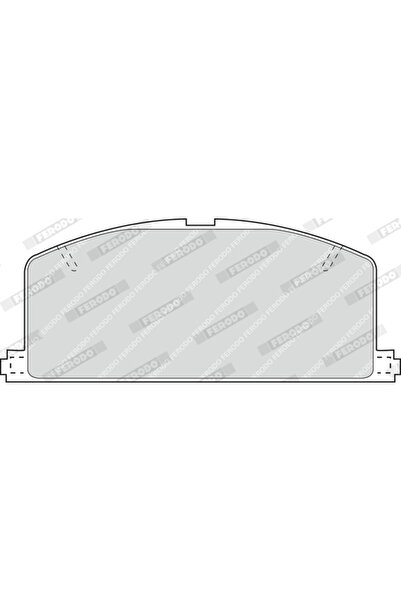 FERODO Brake Pad Set Disc Brake Toyota Camry/Carina 4/Carina 5